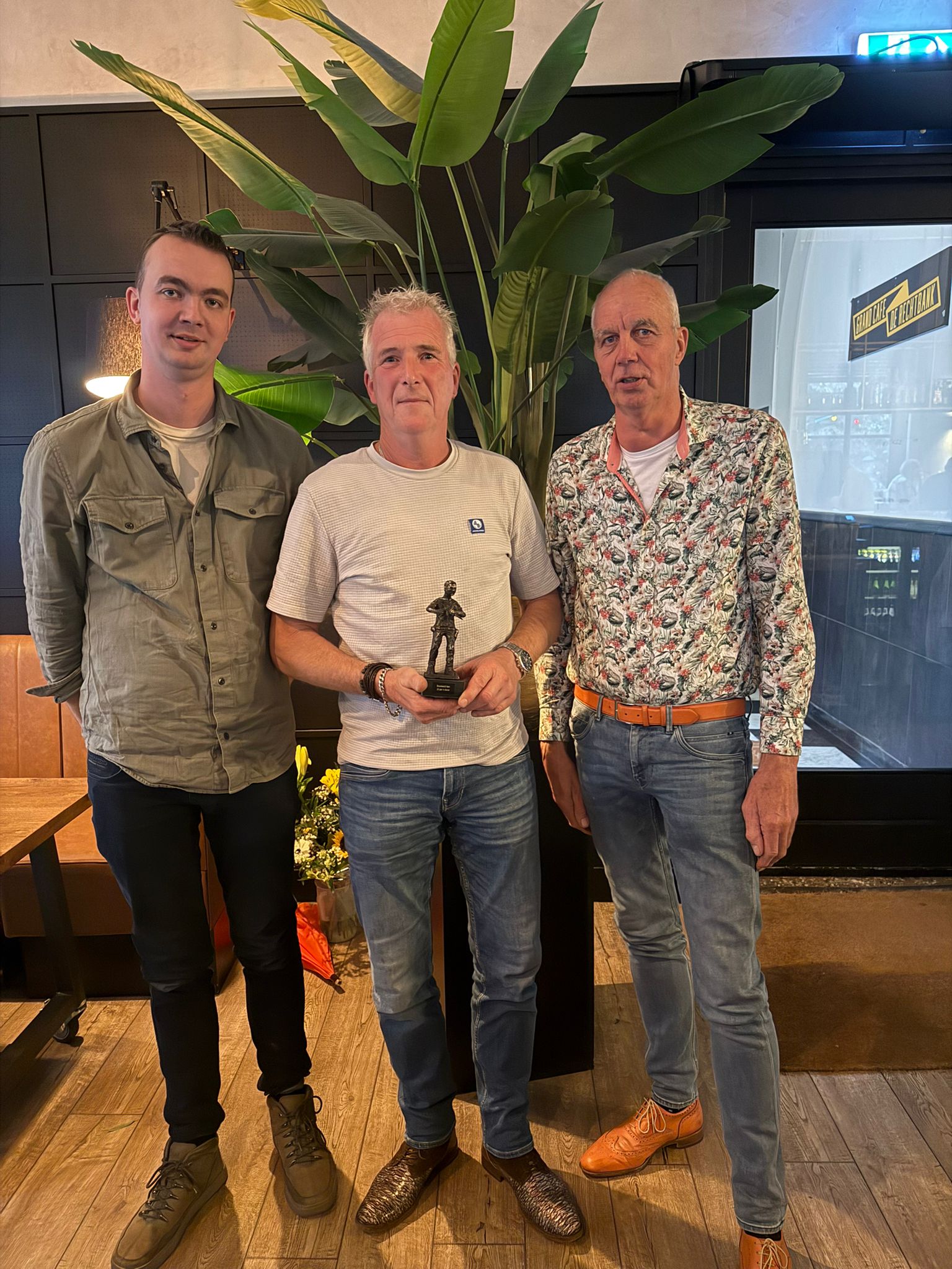 Peter 25 jaar in dienst
